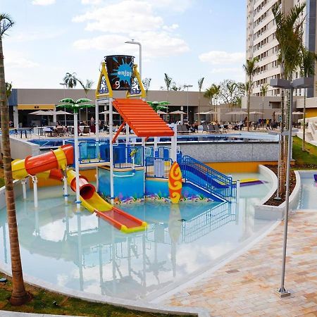 Apartamento Dentro De Resort Proximo Do Thermas Dos Laranjais Olímpia المظهر الخارجي الصورة