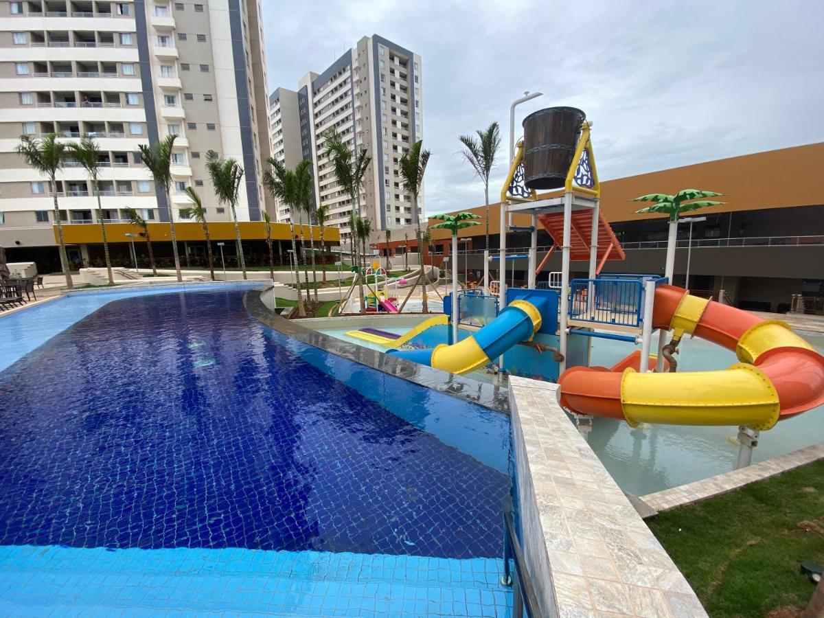 Apartamento Dentro De Resort Proximo Do Thermas Dos Laranjais Olímpia المظهر الخارجي الصورة