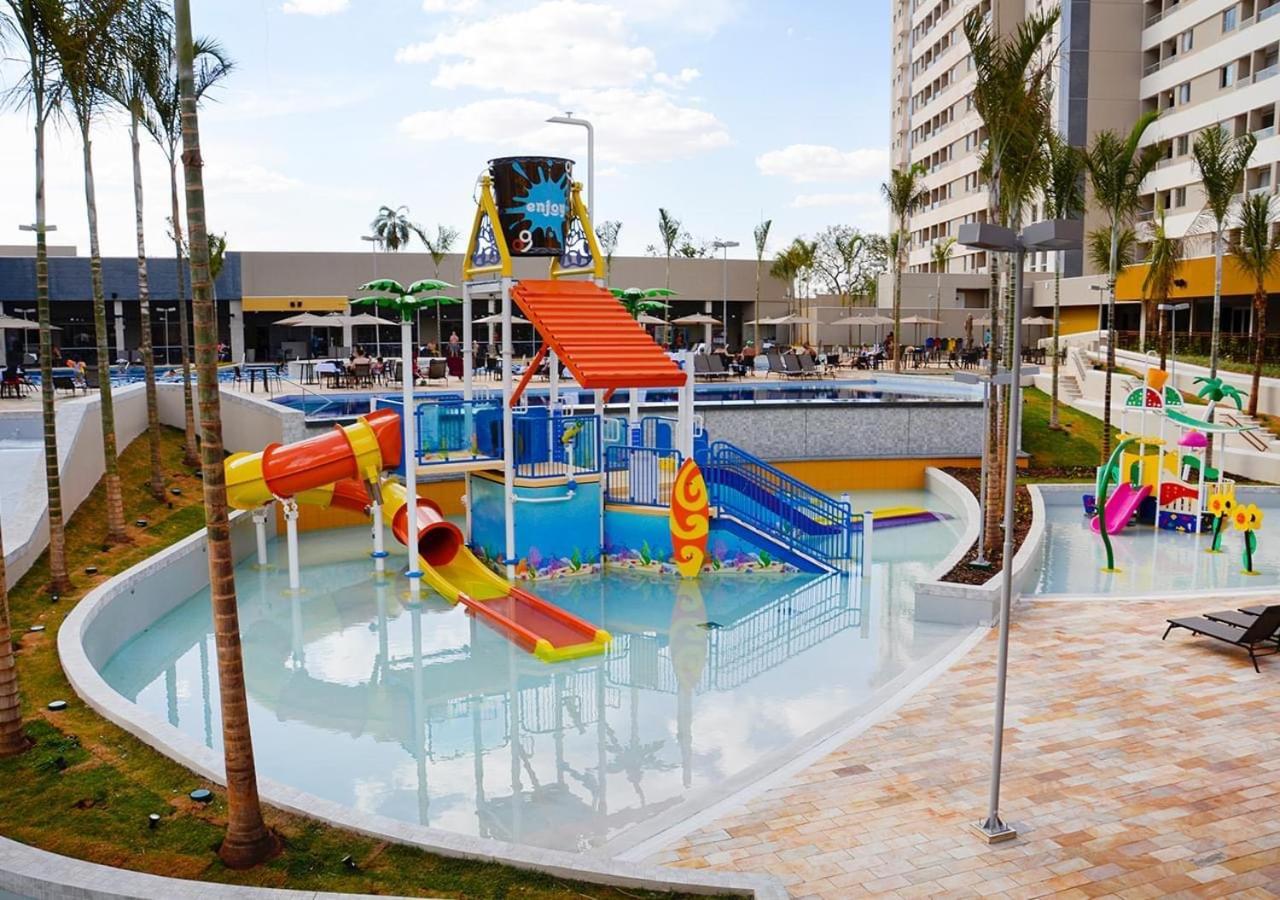 Apartamento Dentro De Resort Proximo Do Thermas Dos Laranjais Olímpia المظهر الخارجي الصورة