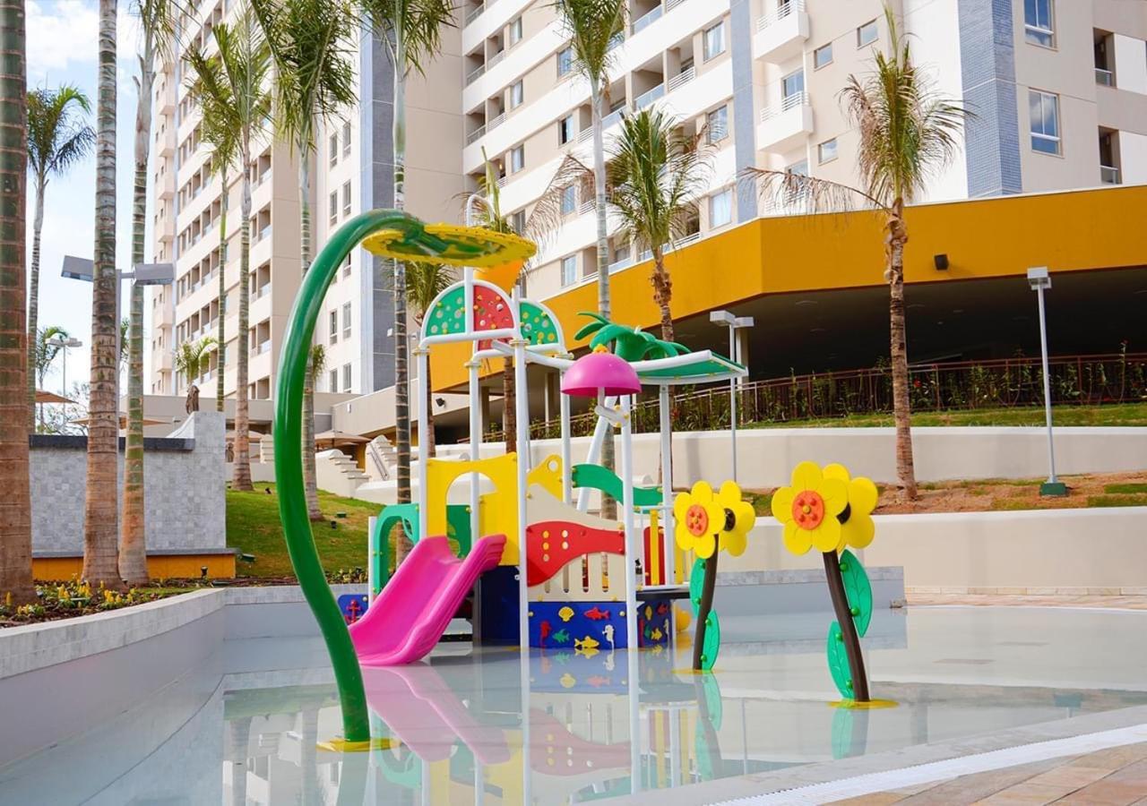 Apartamento Dentro De Resort Proximo Do Thermas Dos Laranjais Olímpia المظهر الخارجي الصورة